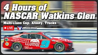 🔴 2024 iRacing 4 Hours Of NASCAR Watkins Glen [upl. by Larue]