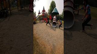 Bella ciao playground parkour chasing pov [upl. by Higginson]