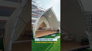 45 m² SailboatShaped Hotel Tent [upl. by Panthia]