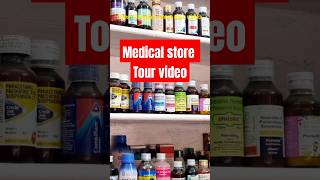 Medical store tour video  krishna medicose pharmacyshop medicalstore tourvlog minivlog [upl. by Lama]