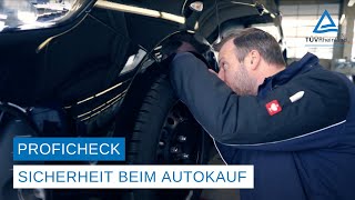 Proficheck  Sicherheit beim Autokauf  Gebrauchtwagen Check [upl. by Englis427]