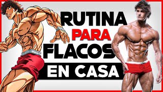 Rutina para Aumentar Masa Muscular en Casa 🔥 Flacos Delgados y Ectomorfos [upl. by Clo153]