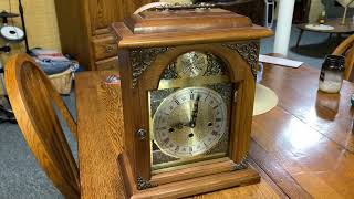 InDepth Look at a GORGEOUS Jauch Tempus Fugit Westminster Chime Mantle Clock [upl. by Enniotna795]