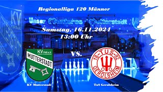 Verbandsliga KV Mutterstadt  Tuß Gerolsheim [upl. by Anilehcim]