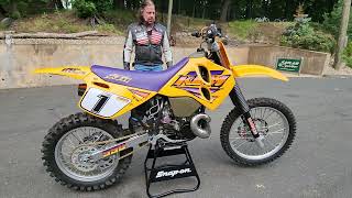 96 KTM MXC 550 AKA THORS HAMMER BIG BORE 2 STROKE POWER [upl. by Enytsuj829]