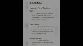 Complexometric titration  apparatus chemicals principle procedure calculation precaution [upl. by Yreved]