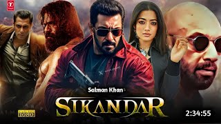 sikandar movie full HD video salmankhan Rashmika mandanna kajalagrwal [upl. by Akila419]