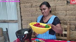 Asi preparé ricos tamales de salsa de molcajete Receta de mi abuelita [upl. by Raouf486]