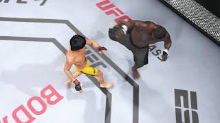 UFC 4  Bruce Lee vs Emmanuel Yarbrough EA Sports UFC 4 [upl. by Dodson821]