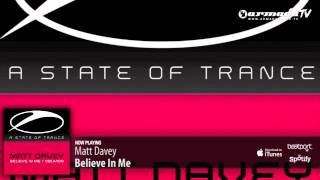 Matt Davey  Believe In Me Original Mix [upl. by Gellman343]