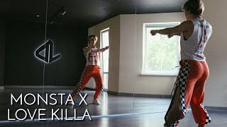 MONSTA X  LOVE KILLA Dance Tutorial Русский Туториал [upl. by Juetta51]