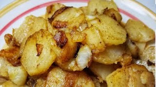 Southern Style Home Fried Potatoes and Onion Recipe Oldschool HomeFried Potatoes Breakfast Potatoes [upl. by Beatty]