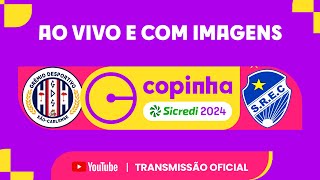 JOGO COMPLETO GRÊMIO SÃOCARLENSE X SÃO RAIMUNDO RR  PRIMEIRA FASE COPINHA SICREDI 2024 [upl. by Ciri]