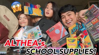 UNBOXING ALTHEA’s SCHOOL SUPPLIES 2024 GIVEAWAY [upl. by Ahsad977]