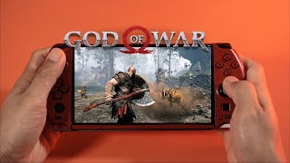 God Of War  GPD Win 4  32G  R7 6800U  20W  LowHigh settings  Gameplay  Lets Do it [upl. by Sweeney]