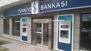 İş Bankası Bankamatiğinden Karekod İle Para Çekme [upl. by Dunstan150]