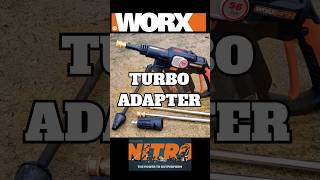 Worx Hydroshot 56bar with Turbo adapter [upl. by Novihc]