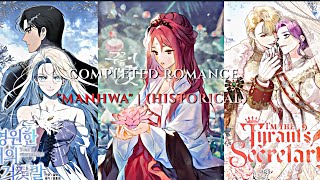 COMPLETED ROMANCE  HISTORICAL  MANHWA✨️ [upl. by Ycniuqal]