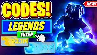 ⚠️New⚠️ ALL WORKING CODES For Legends of Speed 2024  Roblox Legends of Speed Codes 2024 [upl. by Josh]