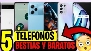 5 Telefonos SUPER BARATOS POTENTES y BUENOS [upl. by Mariellen]