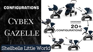 Cybex Gazelle S Seating Configurations [upl. by Inar]