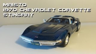 Maisto 124 1970 Chevrolet Corvette Stingray Review [upl. by Marchal]