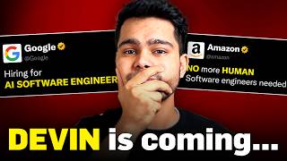 Is SOFTWARE Engineering dead Will Devin take your coding job🥺  Devin AI Software Engineer [upl. by Reilamag461]