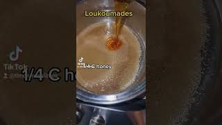 Easy Loukoumades Honey Puff Greek Donuts Recipe [upl. by Ellehcer]