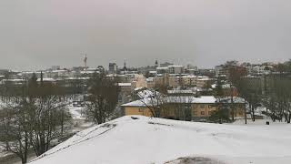 Lappeenranta in winter January 2024 [upl. by Silverts514]