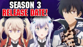 MISFIT OF DEMON KING ACADEMY SEASON 3 RELEASE DATE  Prediction  Season 2 Part 2 [upl. by Carper404]