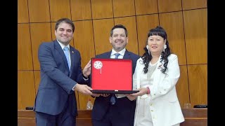 El Ballet Folklórico Iberoamericano del Paraguay recibió el premio Emiliano R Fernández [upl. by Aohsoj]