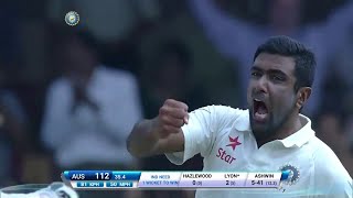 Mastercard INDvAUS Test Series  The Amazing Ashwin [upl. by Naruq]