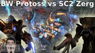 Maelstrom amp Psistorm vs SC2 Zerg  SC1 P vs Z SC2 [upl. by Johnson]