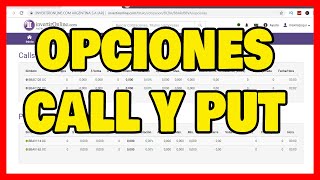 OPCIONES FINANCIERAS CALL Y PUT  Explicación con ejemplos de la vida real [upl. by Nylesaj]