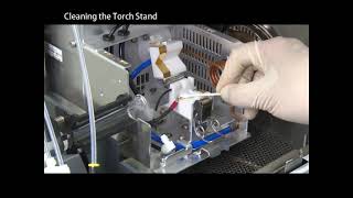 Agilent ICPMS  Cleaning the Torch Stand [upl. by Yvonner]