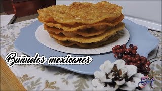 Cómo hacer Buñuelos Mexicanos ♥ [upl. by Tzong]