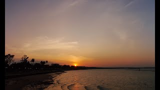 Sunset 13th March 2024  Beautiful Almost empty Sky Rays and Moon [upl. by Oloapnaig677]