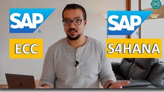 Whats the difference between SAP ECC and SAP S4HANA [upl. by Kcireddor440]