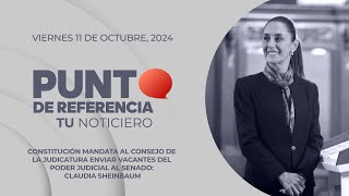 PuntoDeReferencia Constitución mandata a la Judicatura enviar vacantes del Poder Judicial al Senado [upl. by Sachsse]