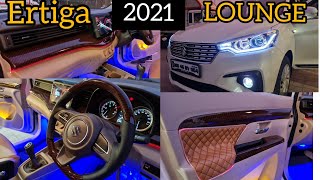 ERTIGA 2021 MODIFIED WITH LOUNGE INTERIOR 📞98201 87037📞9833986482 [upl. by Isis]