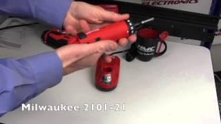 Milwaukee Cordless Screwdriver M4 LithiumIon 210121 [upl. by Ecirpak]