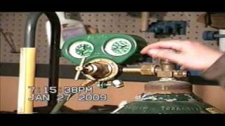 oxy fuel regulator and welding basics how to [upl. by Parrisch]