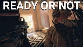 Realistic Tactics with SWAT AI  Brisa Cove  Ready or Not VR Gameplay [upl. by Dnomaid]