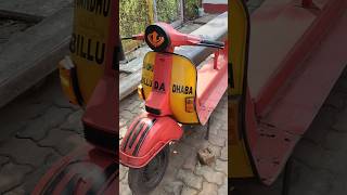 Vespa modified video scooter modified Punjab video modify vespa scooter modify punjabi india 🛵🛵 [upl. by Grose]