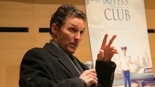 Matthew McConaughey On Starting Out [upl. by Lajet918]