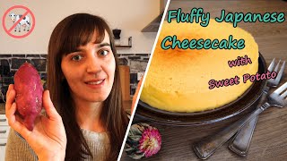 Fluffy Japanese Cotton Cheesecake  Lets try this awesome DairyFree recipe together [upl. by Schmitt]