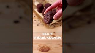 BISCOTTI AL DOPPIO CIOCCOLATO la Ricetta Facile di BuonIdea [upl. by Bokaj434]