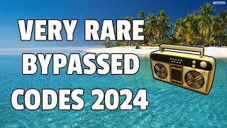 VERY RARE BYPASSED Roblox Ids WORKING 2024 [upl. by Asital4]