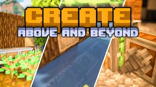 Create Above and Beyond EP4 Wood Kelp and Andesite Automation [upl. by Dincolo]