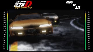 Initial D Engine Sounds Stage  AE86 vs S14 [upl. by Gay37]